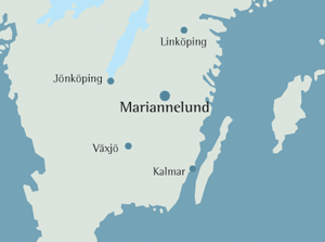 Mariannelund mitt i Småland