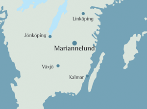 Map of Sweden, Mariannelund